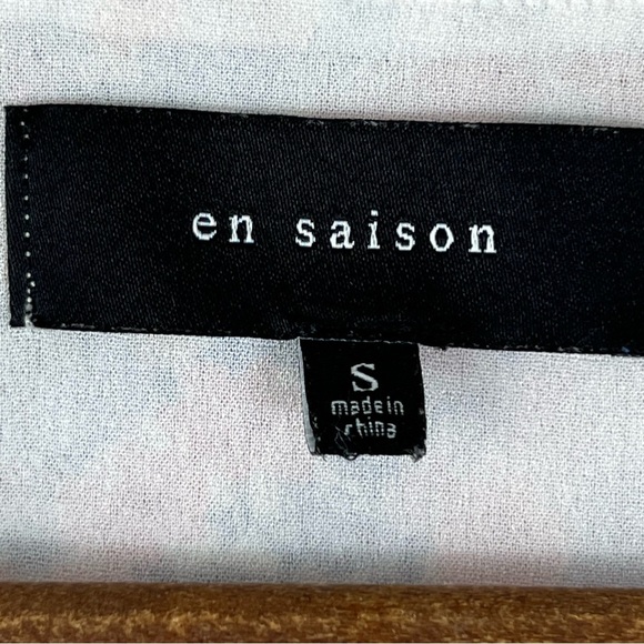 En Saison Lilac Purple V-Neck Floral Midi Dress Cottagecore Feminine Romantic S - Picture 11 of 12